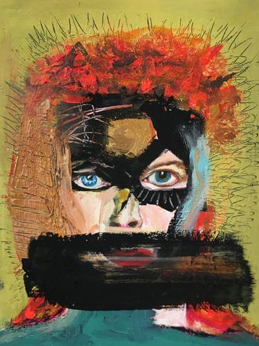 Original Expressionism Pop Culture/Celebrity Paintings by Bridget Griggs