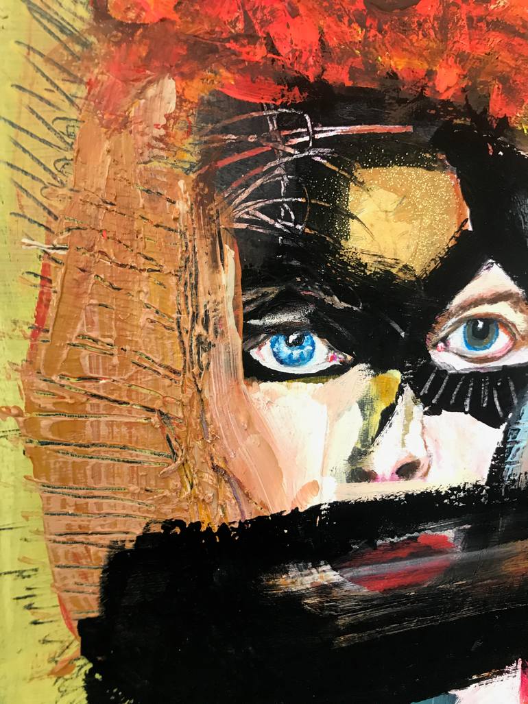 Original Contemporary Pop Culture/Celebrity Painting by Bridget Griggs