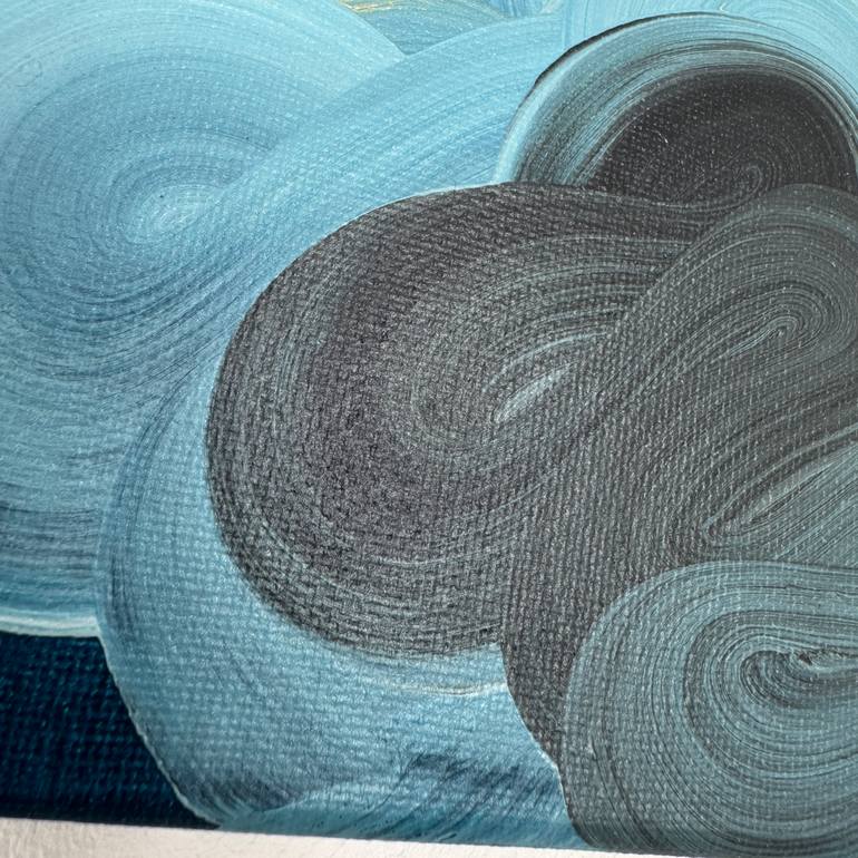 Original Contemporary Abstract Painting by T De Ros