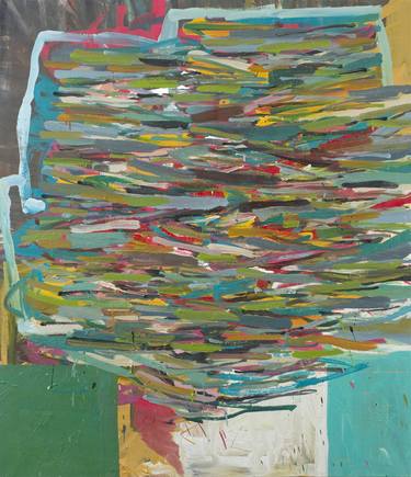 Original Abstract Painting by Karl Bielik