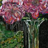 Peonies in that Elegant Vase by Jackie c mitterer