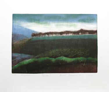 Print of Realism Landscape Printmaking by Anita Jovanovic