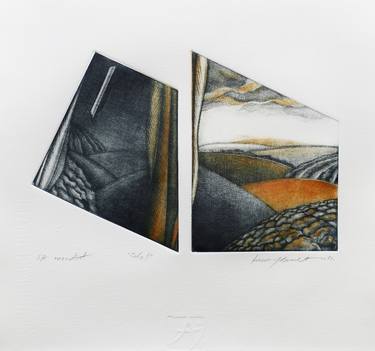 Print of Realism Landscape Printmaking by Anita Jovanovic