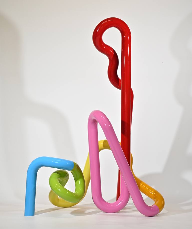 Original Minimalism Abstract Sculpture by Sam Shendi