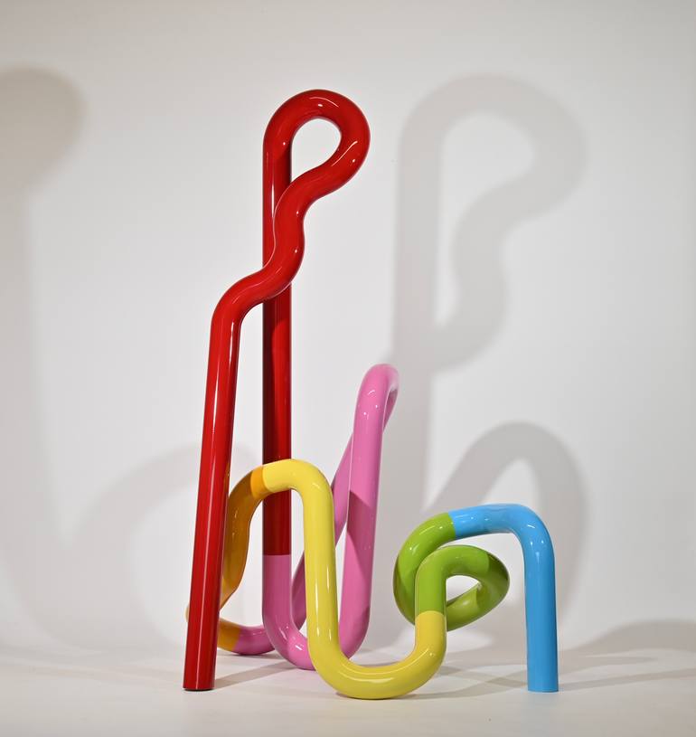 Original Minimalism Abstract Sculpture by Sam Shendi