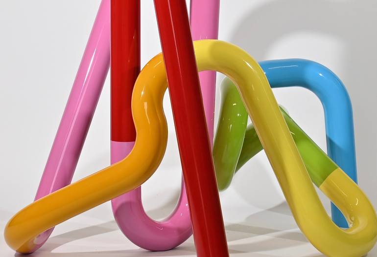 Original Minimalism Abstract Sculpture by Sam Shendi