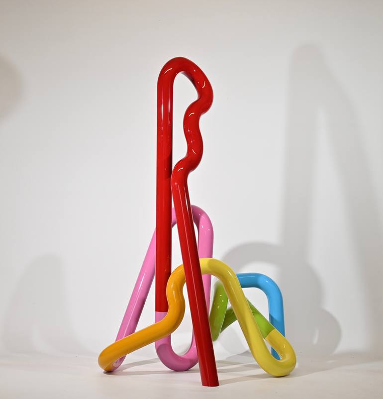 Original Minimalism Abstract Sculpture by Sam Shendi