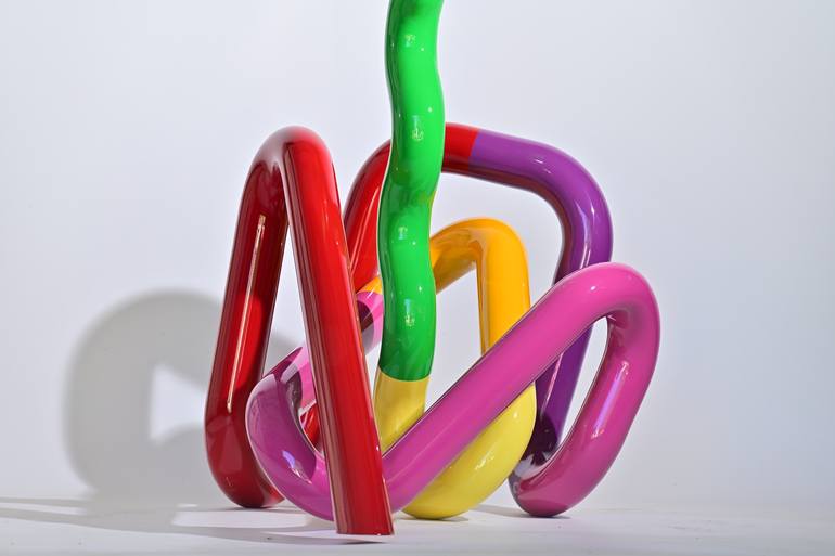 Original Contemporary Abstract Sculpture by Sam Shendi
