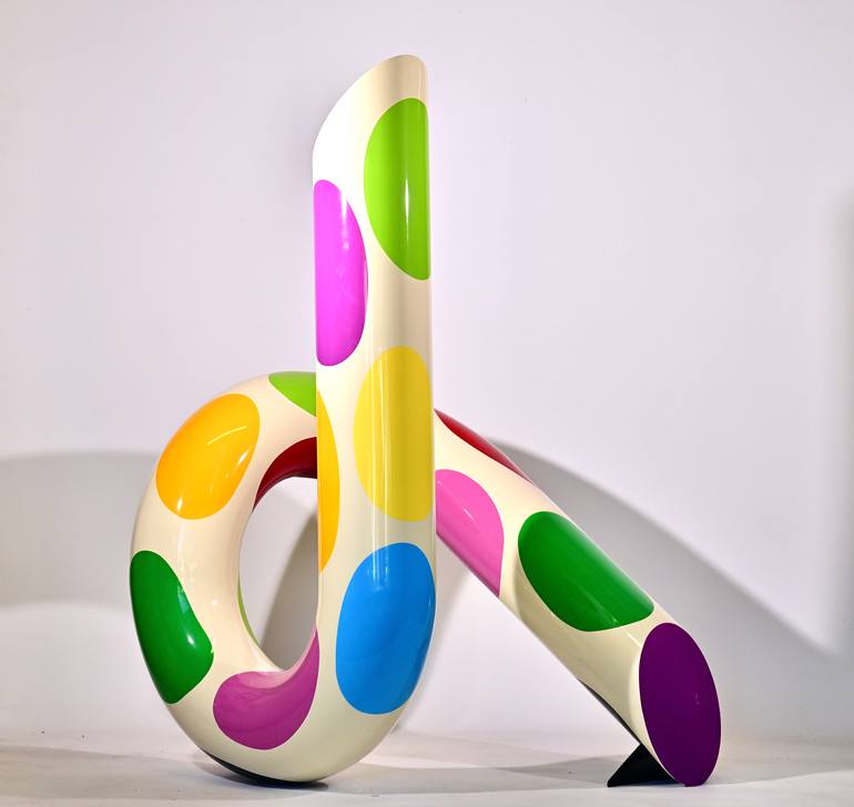 Original Abstract Sculpture by Sam Shendi