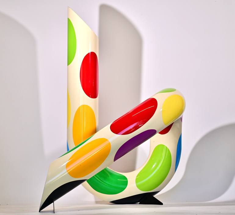 Original Abstract Sculpture by Sam Shendi