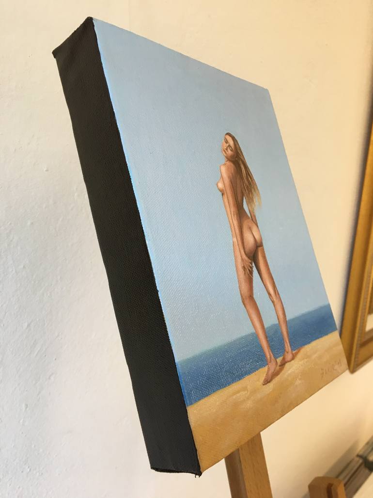 Original Figurative Erotic Painting by Sergey Bakir