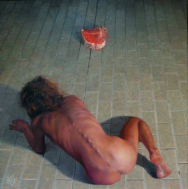 Original Realism Nude Paintings by Paul Beel