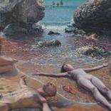 Epic Mirtiotissa detail (canvas #2) by Paul Beel