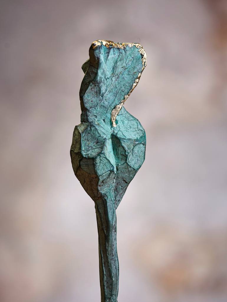 Original Figurative Nude Sculpture by Karen Van Dulmen Krumpelman