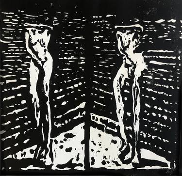 Print of Expressionism Women Printmaking by Karim Shuquem