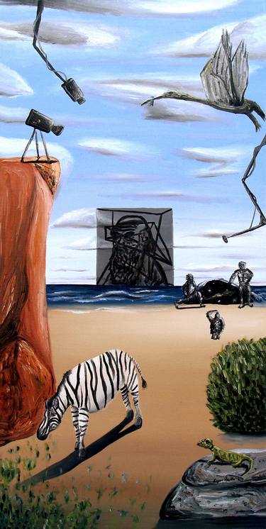 Print of Surrealism Science/Technology Paintings by Ryan Demaree
