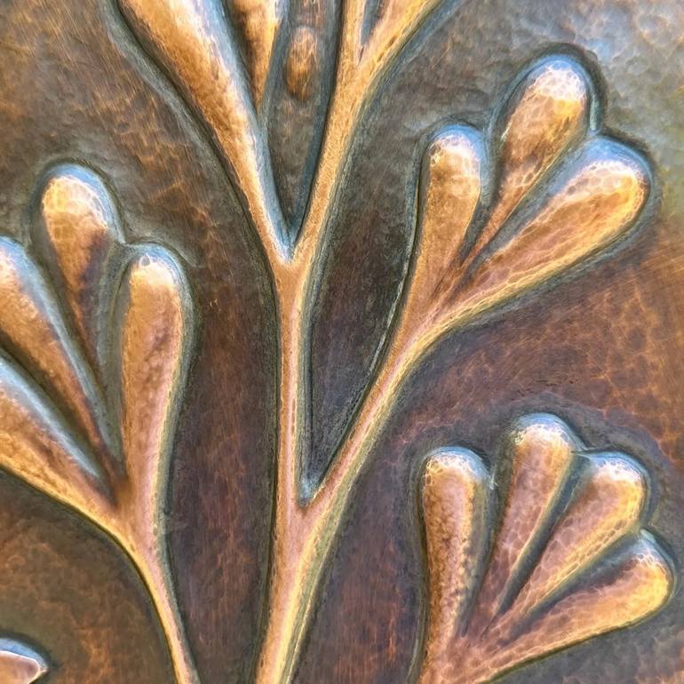 Original Abstract Floral Sculpture by Jeremy Maronpot