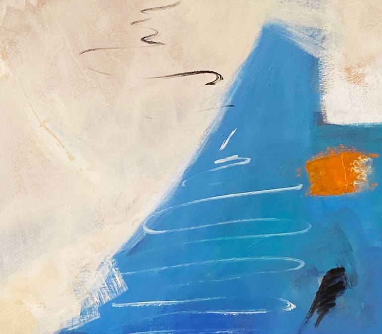 Original Abstract Expressionism Abstract Painting by Maria Cecilia Fernandez De Arrospide