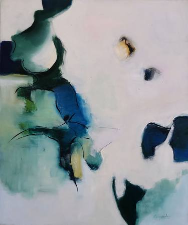 Original Abstract Paintings by MARIA CECILIA FERNANDEZ DE ARROSPIDE