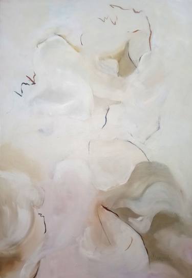 Original Abstract Painting by MARIA CECILIA FERNANDEZ DE ARROSPIDE