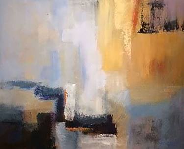 Original Abstract Expressionism Abstract Paintings by MARIA CECILIA FERNANDEZ DE ARROSPIDE