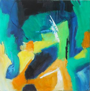 Print of Abstract Expressionism Abstract Paintings by MARIA CECILIA FERNANDEZ DE ARROSPIDE
