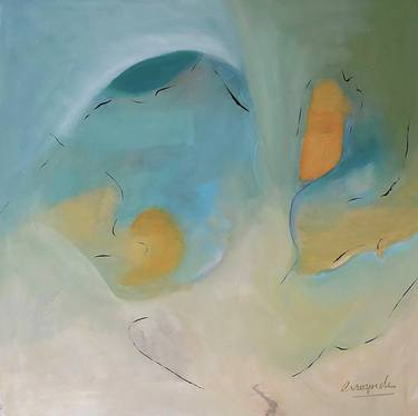 Original Abstract Expressionism Abstract Paintings by MARIA CECILIA FERNANDEZ DE ARROSPIDE