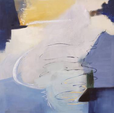 Original Abstract Expressionism Abstract Painting by Maria Cecilia Fernandez De Arrospide