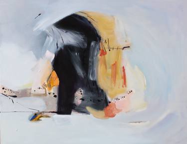 Original Abstract Expressionism Abstract Painting by Maria Cecilia Fernandez De Arrospide