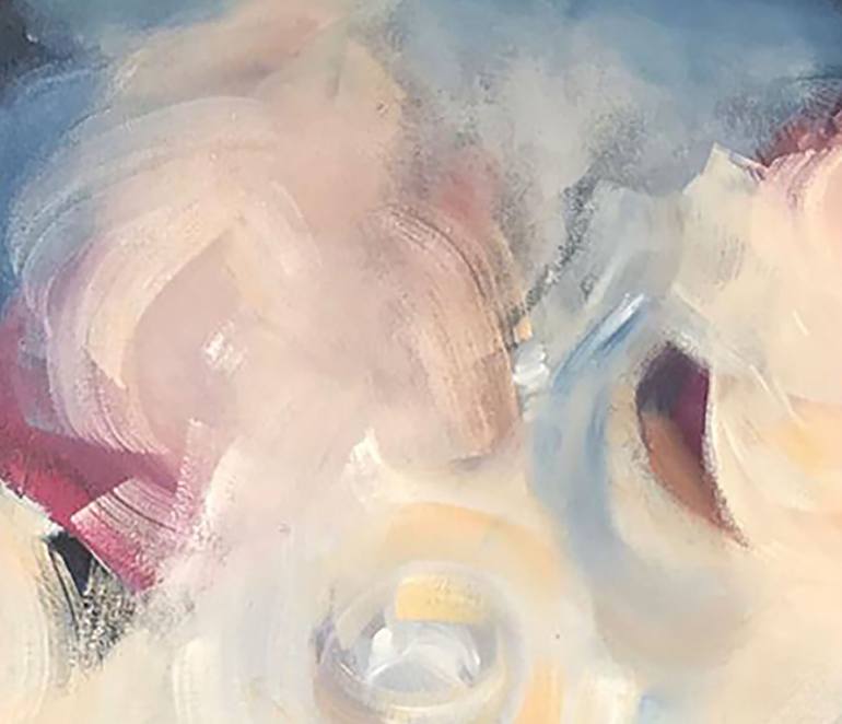 Original Abstract Expressionism Abstract Painting by Maria Cecilia Fernandez De Arrospide