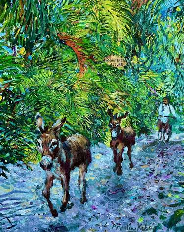 Original Contemporary Animal Painting by Angeline Kyba