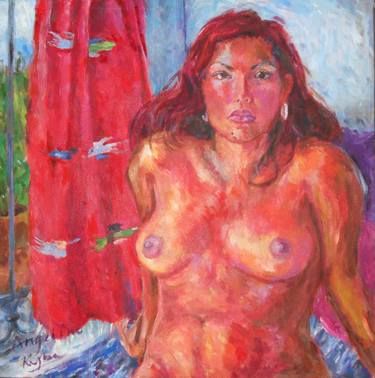Original Realism Nude Paintings by Angeline Kyba