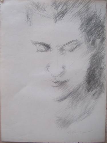 Print of Realism People Drawings by Angeline Kyba