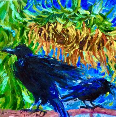 Crows in Summer thumb