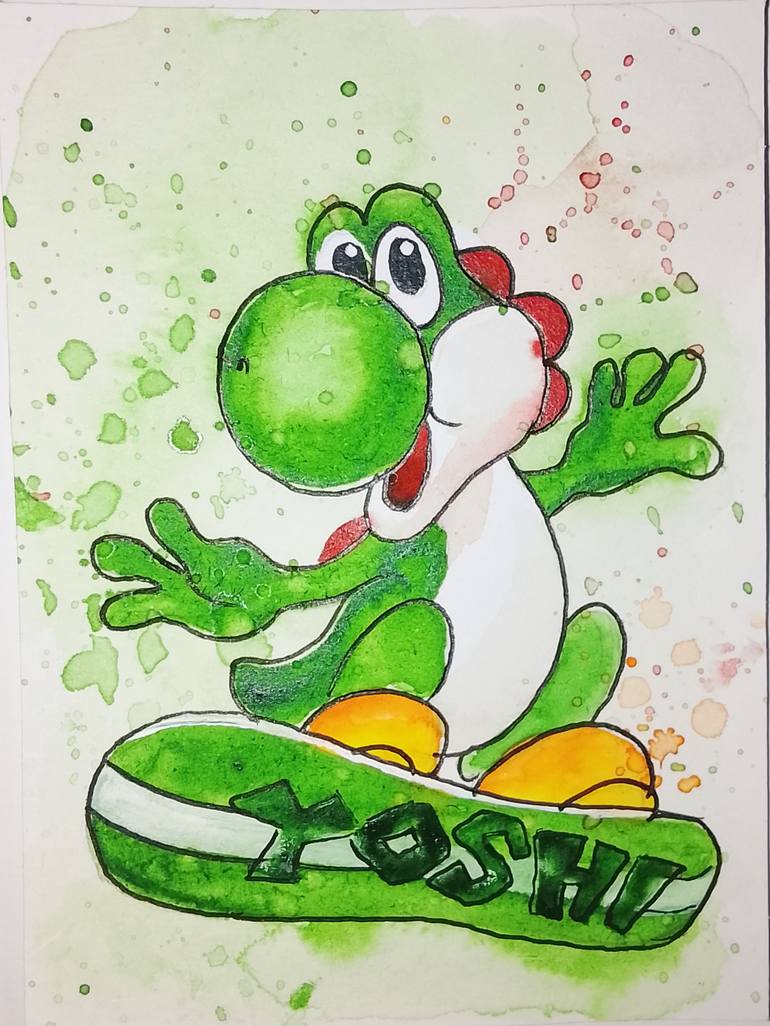 Yoshi paintings | Saatchi Art