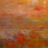 Abstract Landscape / Mountain Morning Rain by Ann Shogren