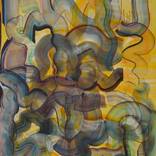 A glow draped around her. by DIANA ROIG