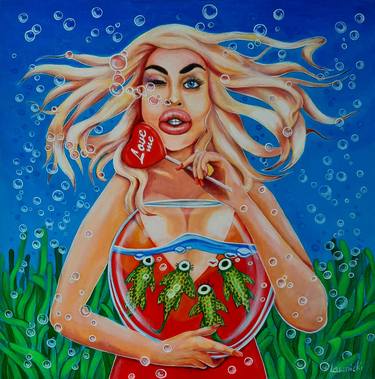 ''The little mermaid and her algae eaters '' thumb