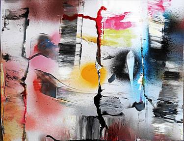 Original Abstract Expressionism Abstract Paintings by Johannes Ulrich VERSTER