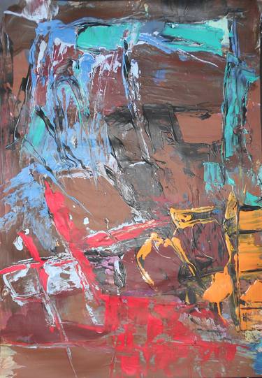 Original Abstract Paintings by Johannes Ulrich VERSTER