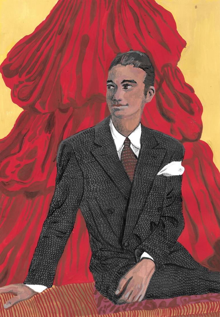 Cristóbal Balenciaga Painting by Tanya Huntington