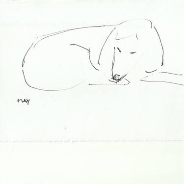 Print of Dada Dogs Drawings by Terry May