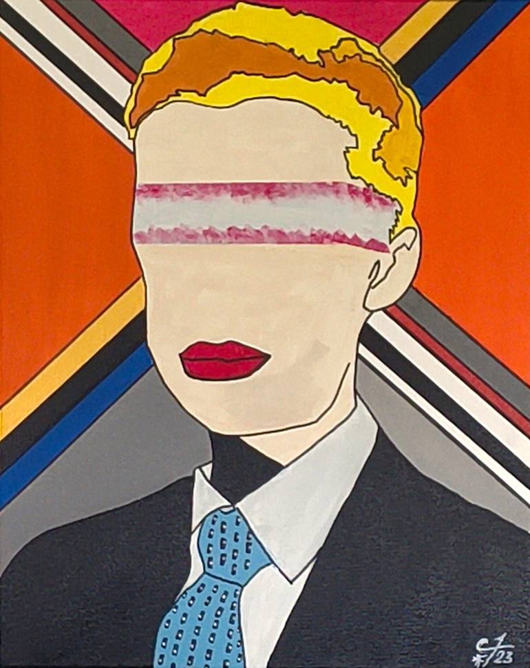 Original Pop CultureCelebrity Painting by Alex Ciattaglia  Pop Art Art on Canvas  Annie