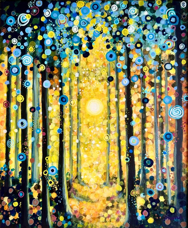 Golden Hour Painting by Shauna Baggs | Saatchi Art