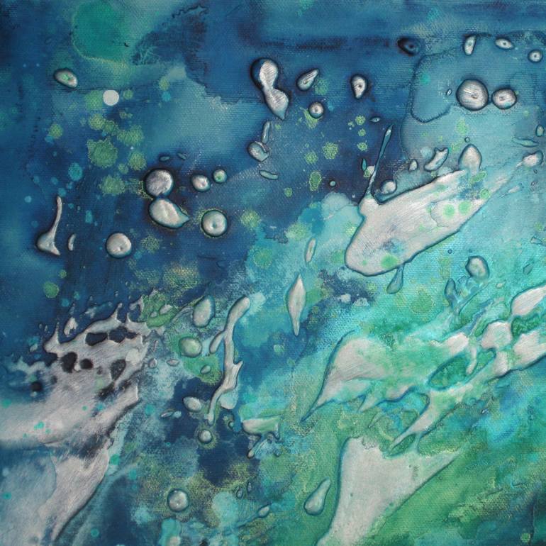 Original Abstract Seascape Painting by Sharon Deegan