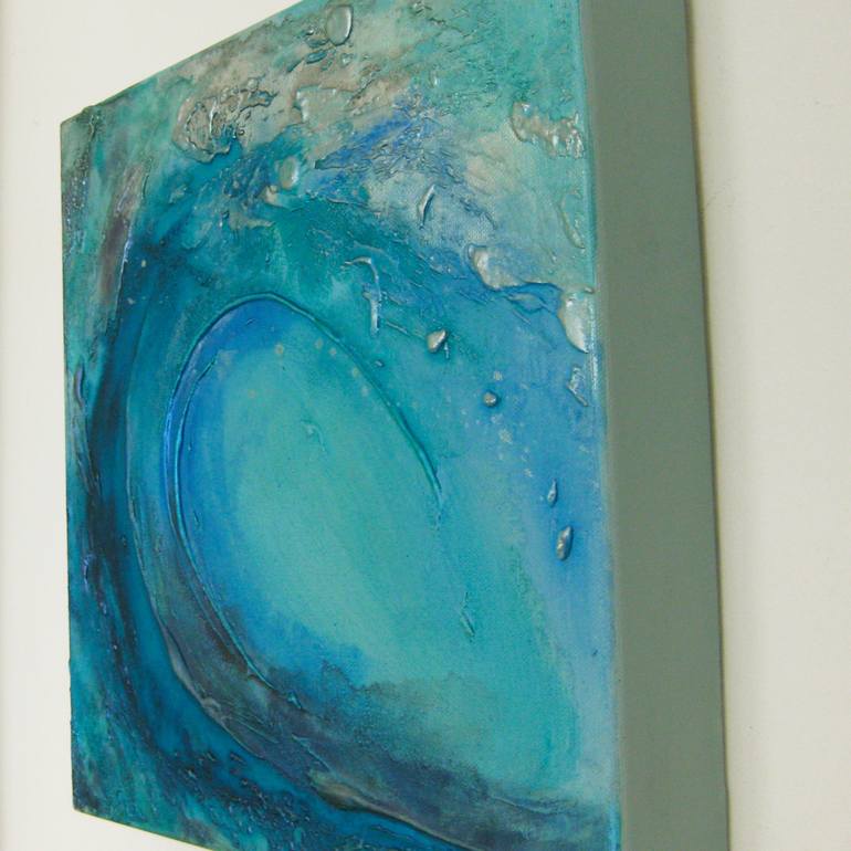 Original Abstract Seascape Painting by Sharon Deegan