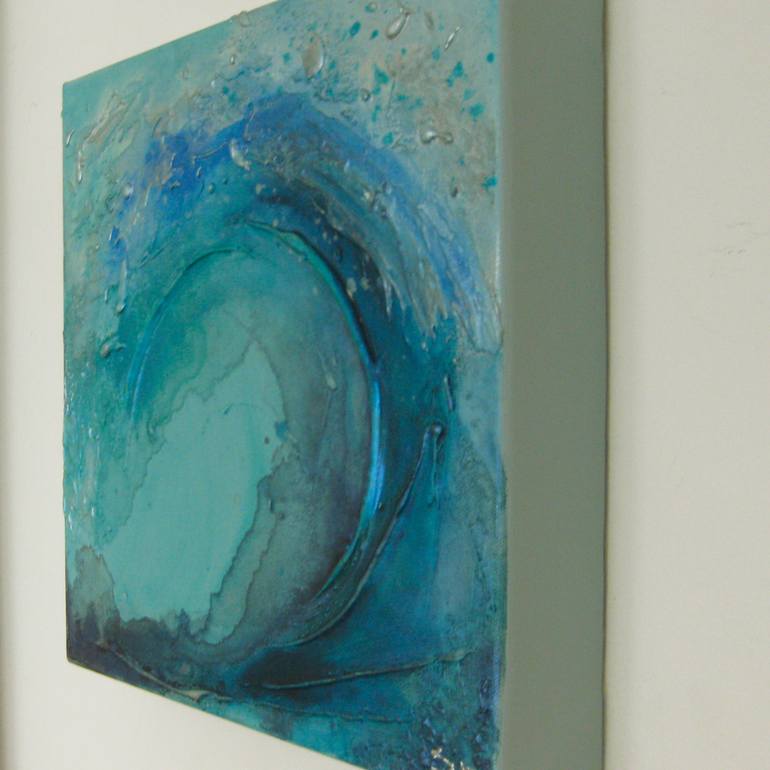 Original Abstract Seascape Painting by Sharon Deegan