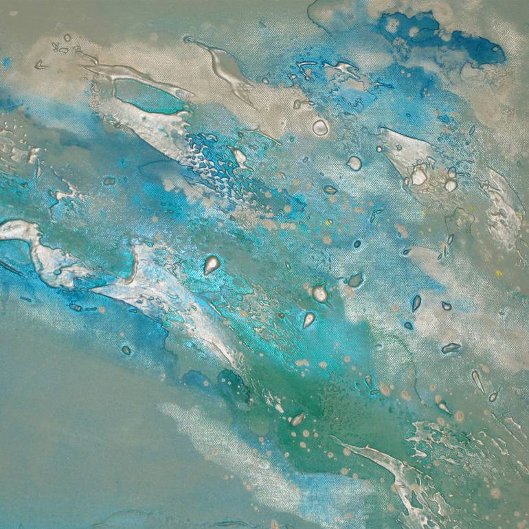 Original Abstract Seascape Painting by Sharon Deegan