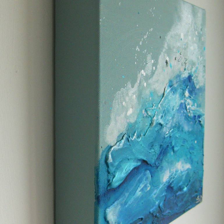 Original Abstract Seascape Painting by Sharon Deegan