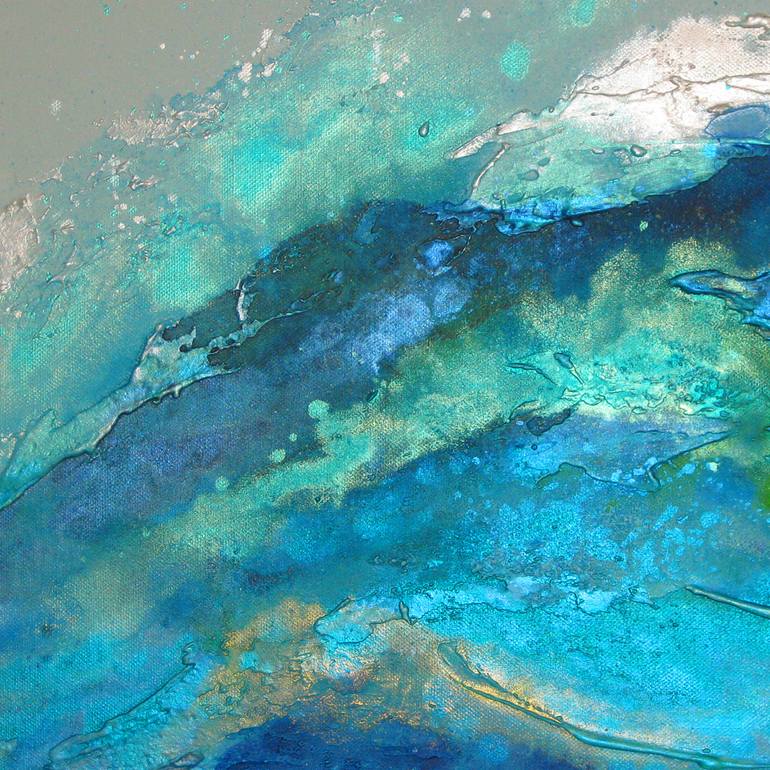 Original Abstract Seascape Painting by Sharon Deegan